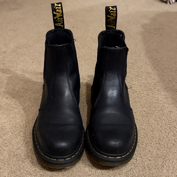 Dr. Martens Black Ankle Boots - Picture 1 of 4